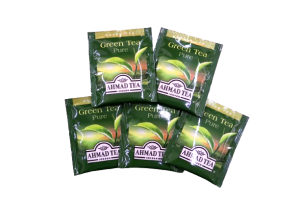 Herbata Green Pure Ahmad zestaw 5 kopert