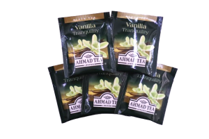 Herbata Vanilla Tranquility Ahmad zestaw 5 kopert 