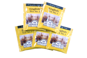 Herbata English no1 Ahmad zestaw 5 kopert