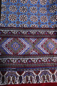 Obrus z Isfahanu niebieski środek ~160x240cm