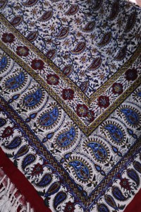 Obrus z Isfahanu małe liście 100x200cm