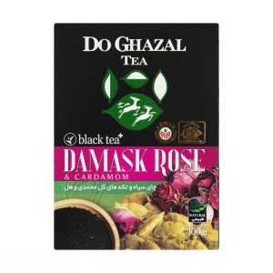 Herbata czarna z różą i kardamonem Do ghazal 100g