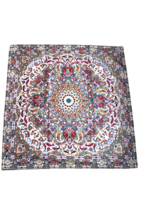 Obrus Termeh 100x100 zielony 