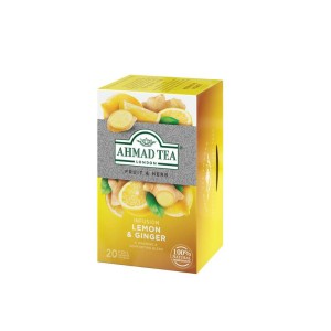 Herbata Ahmad "Lemon & Ginger" 20t