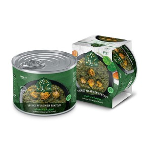 Danie z szpinakiem i śliwkami Gilani  460g