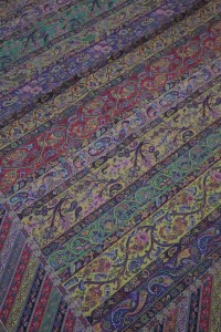 Obrus Termeh 100x100cm tęczowy