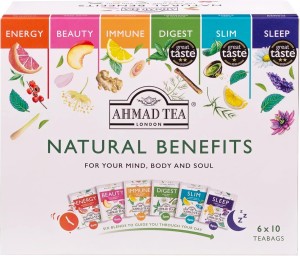 Herbata Ahmad Natural Benefit 60t