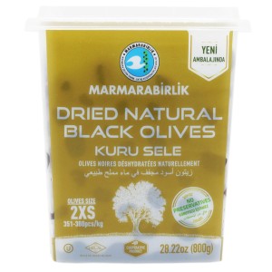 Oliwki czarne tureckie Kuru Sele 2xS MARMARA 800g