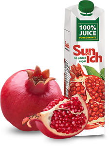 Sok z granatów SunIch 1l