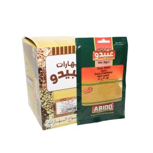 Curry ostre (hot) 50g Abido 