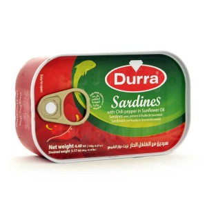 Sardynki marokańskie z chili Durra 125g 