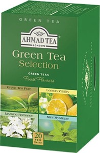 Herbata Ahmad "Green Tea Selection"  (20 saszetek)